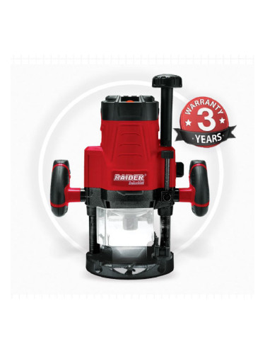 Оберфреза електрическа RAIDER RDI-ER14, 2200W, цанги 6мм, 8мм, 12мм, 9000-22000 об/мин.