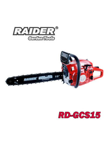 Резачка бензинова RAIDER RD-GCS15, 3 к.с., 58 куб.см, 45 см, 0.325"