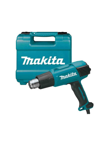 Пистолет за горещ въздух, електрически, Makita HG6031VK, 1800W, 250-550 л/мин