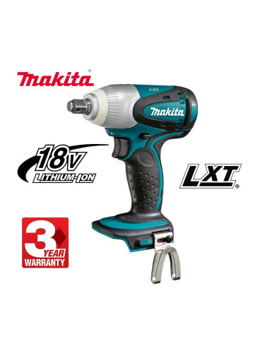 Гайковерт акумулаторен, ударен, Makita DTW251Z, 18V, LXT, 1/2", 230Nm