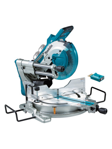 Циркуляр акумулаторен, настолен, с герунг, Makita DLS111ZU, 18+18V, LXT, 260 мм, безчетков мотор