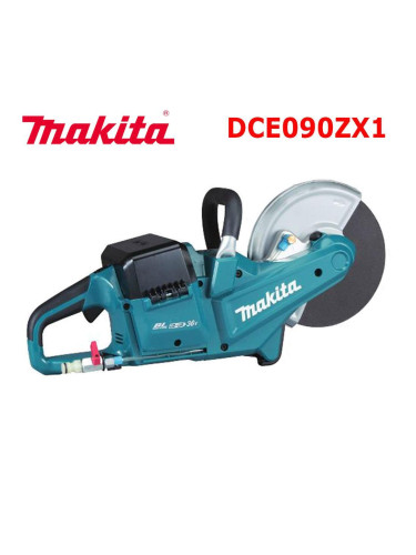 Циркуляр акумулаторен Makita DCE090ZX1, 18+18V, LXT, 230 мм