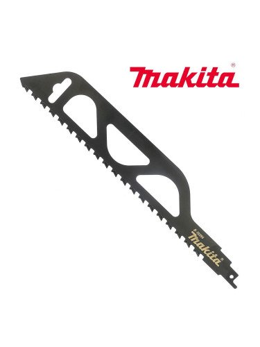 Нож за саблен трион/ножовка, Makita B-10394, за рязане на тухли и газобетон, 305x50x1.5мм, HM300