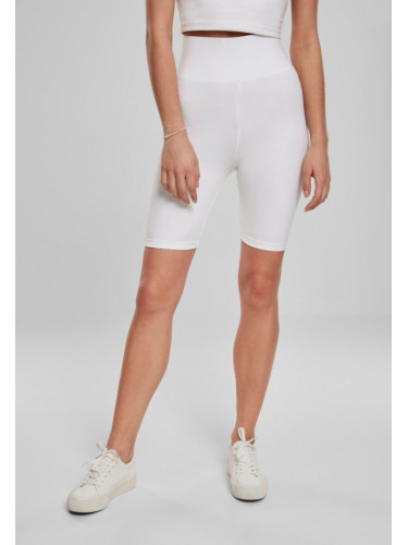 Дамски къс клин с висока талия в бял цвят Urban Classics High Waist 