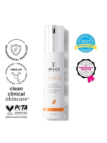 Анти-ейдж хидратиращ серум за лице IMAGE Skincare VITAL C Hydrating Anti-aging Serum