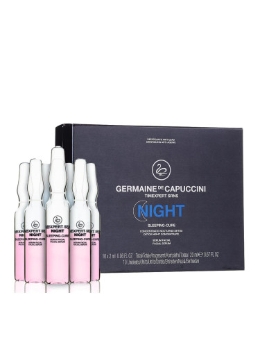 Нощен детокс серум против умора Germaine De Capuccini Timexpert SRNS Sleeping Cure Detox Night Concentrate