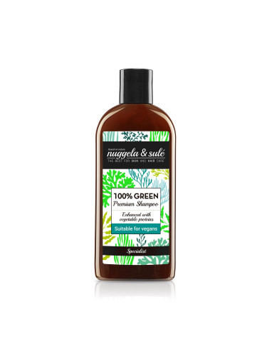 Натурален шампоан за обем Nuggela And Sule 100% Green Shampoo 250ml