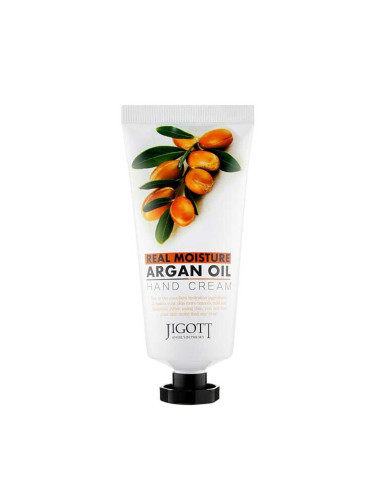 Крем за ръце хидратира подхранва с арганово масло Jigott Real Moisture Argan Oil Hand Cream 100ml