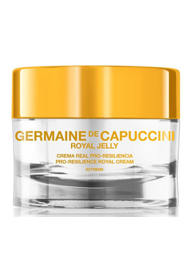 Екстремна защита с хидратиращ крем за суха кожа с пчелно млечице Germaine De Capuccini Royal Jelly Pro Resilience Cream Extreme