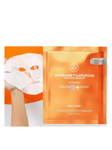 Озаряваща маска за лице с Витамин С Germaine de Capuccini Timexpert Radiance C+ Glow Force Illuminating Anti-Fague Mask