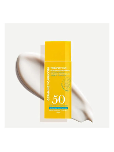 Слънцезащитен анти-ейдж флуид за лице SPF50 Germaine De Capuccini Timexpert Sun Anti-Ageing Protective Fluid