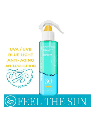 Слънцезащитен спрей за тяло и лице SPF30 Germaine De Capuccini Timexpert Sun Blue Protective Oil & Water
