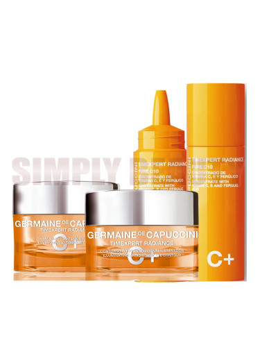 Комплект Озаряване с Витамин С за лице и очи Germaine De Capuccini Timexpert Radiance C+ Set