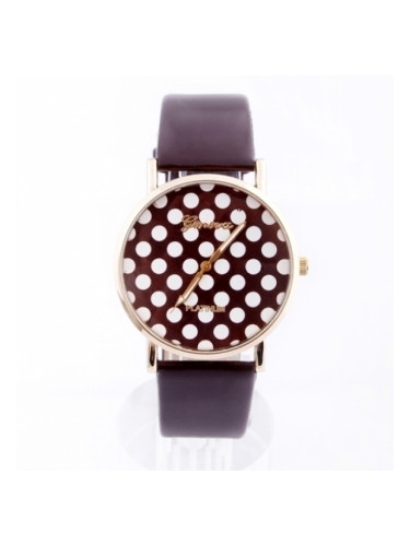 Кафяв часовник с точки