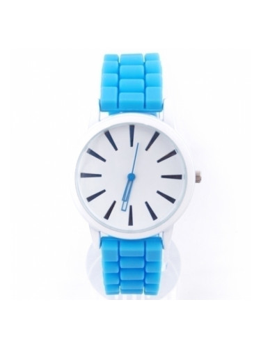 Син дамски часовник