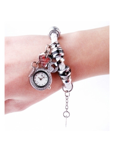 Бял часовник - гривна