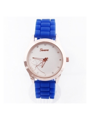 Син часовник с детелина