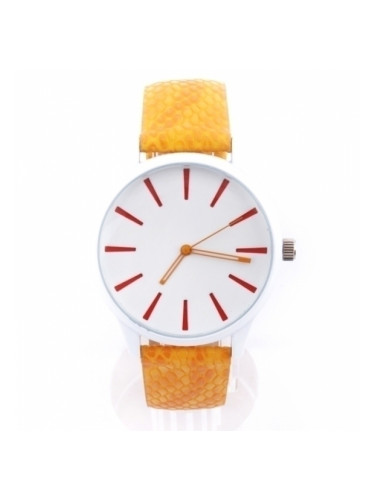 Жълт спортен часовник