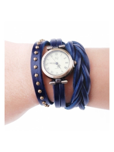 Син часовник-гривна с капси