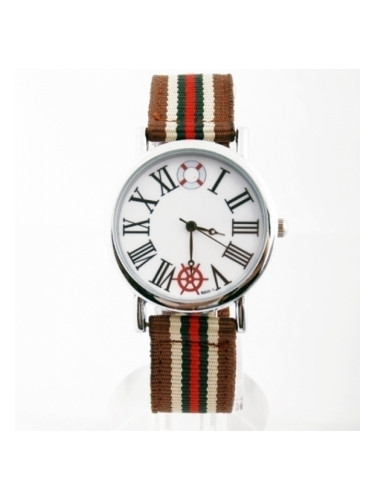 Спортен часовник с пъстра каишка