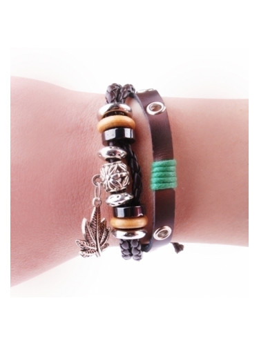 Гривна с листо