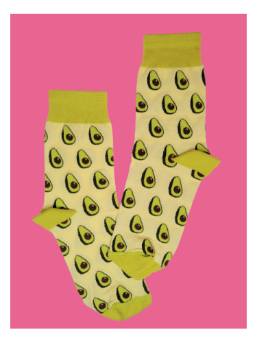 Весели чорапи с авокадо