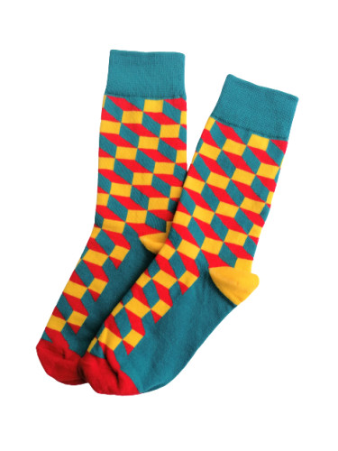 Чорапи с геометрични фигури