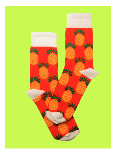 Забавни чорапи с ананаси