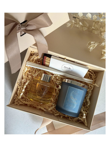 Комплект за подарък Ароматна свещ и Дифузер Vanilla & Coconut