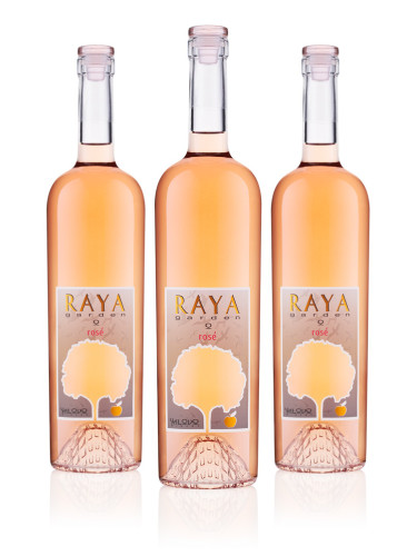 ПРОМО пакет - 3 бутилки розе Raya Garden