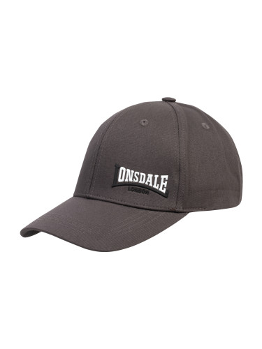Мъжка бейзболна шапка Lonsdale 114963-Black/White/Ash