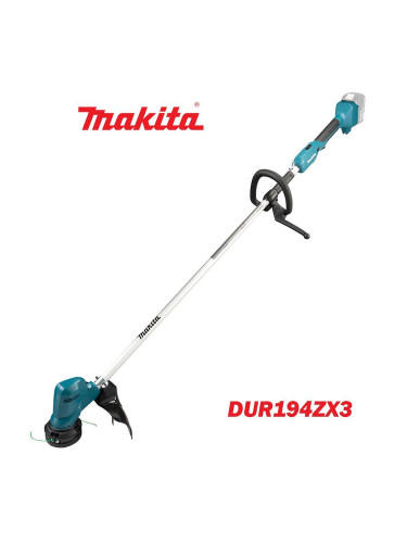 Тример акумулаторен Makita DUR194ZX3, 18V, LXT, 28 см