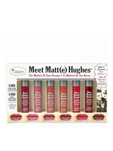 Мини комплект Течни червила за устни The Balm Meet Matt(e) Hughes vol.12 The Matt(e) Of Your Dreams