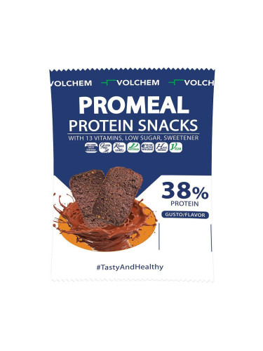 Протеинови бисквитки черен шоколад и лешник Promeal Protein Snacks