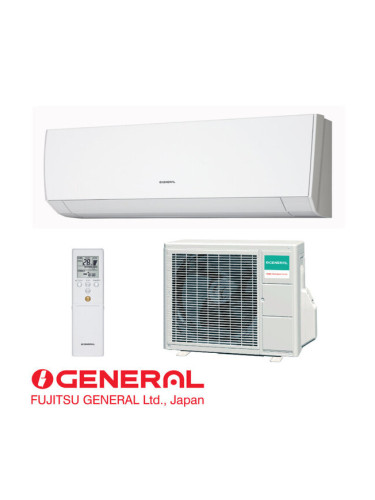 Климатик General Fujitsu ASHG12LMCA/AOHG12LMCA , 12000 охл/отопление BTU, A++