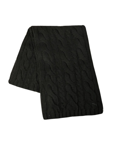 PUMA Dave Cable Knit Scarf Black