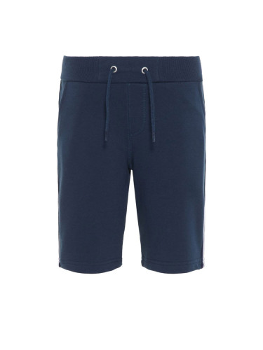 NAME IT Side Stripe Sweat Shorts Navy