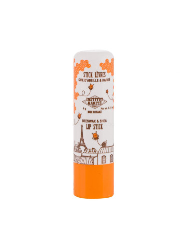 Institut Karité Shea Lip Stick Beeswax Балсам за устни за жени 4 g