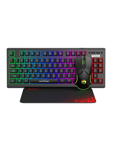  Гейминг комплект Marvo - COMBO CM310, черен