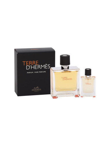 Hermes Terre d´Hermès Подаръчен комплект парфюм 75 ml + парфюм 12,5 ml