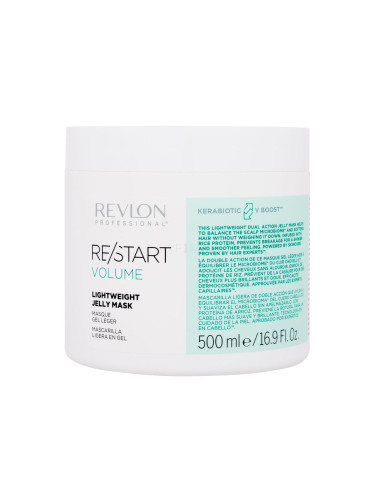 Revlon Professional Re/Start Volume Lightweight Jelly Mask Маска за коса за жени 500 ml