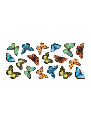 Декоративни стикери за стена Colourful Butterflies Ango