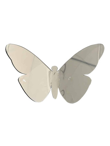 Декоративни стикери за стена Silver Butterflies 3D Ango