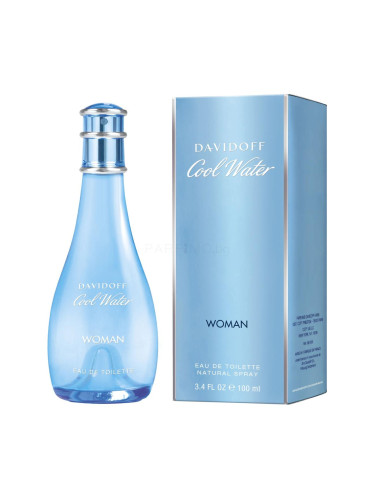 Davidoff Cool Water Woman Eau de Toilette за жени 100 ml