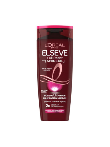 L'Oréal Paris Elseve Full Resist Aminexil Strengthening Shampoo Шампоан за жени 250 ml