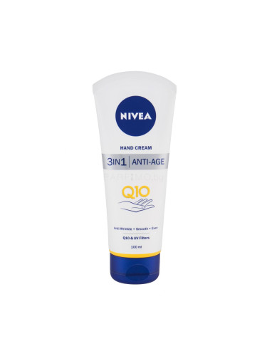 Nivea Q10 Anti-Age 3in1 Крем за ръце за жени 100 ml