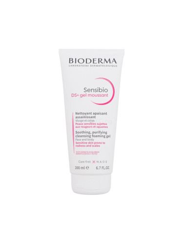 BIODERMA Sensibio DS+ Cleansing Gel Почистващ гел за жени 200 ml
