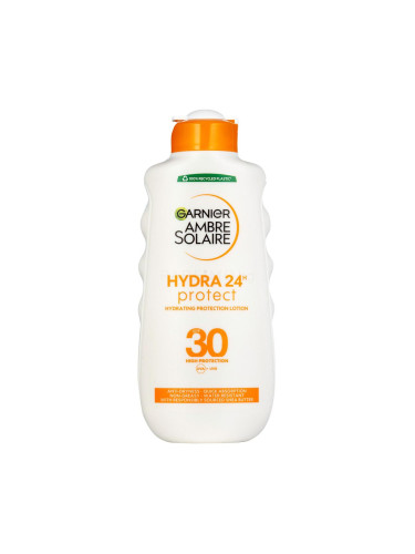 Garnier Ambre Solaire Hydra 24H Protect SPF30 Слънцезащитна козметика за тяло 200 ml