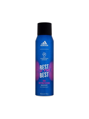 Adidas UEFA Champions League Best Of The Best 48H Dry Protection Антиперспирант за мъже 150 ml