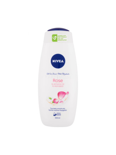 Nivea Rose & Almond Oil Душ гел за жени 500 ml